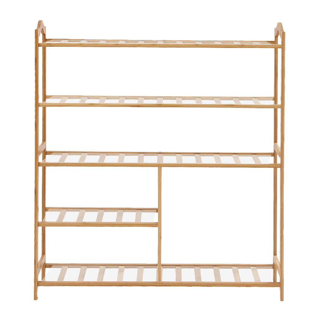 Levede Bamboo Shoe Rack Storage Wooden-1942353135234322433