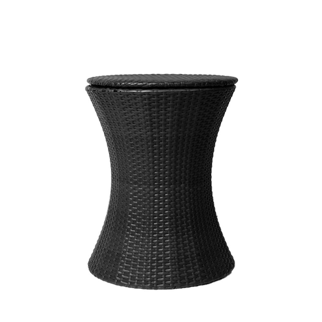 Levede Cooler Ice Bucket Table Bar Outdoor Black-1942353018414567425