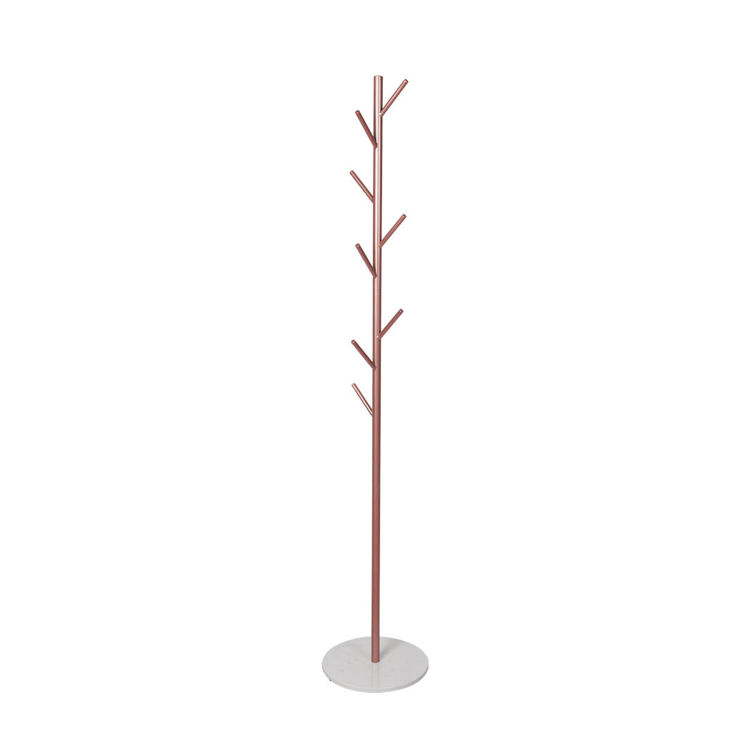 Levede Coat Rack Hat Clothes Stand Hanger Rose Gold Rose Golden-1942353103756070913
