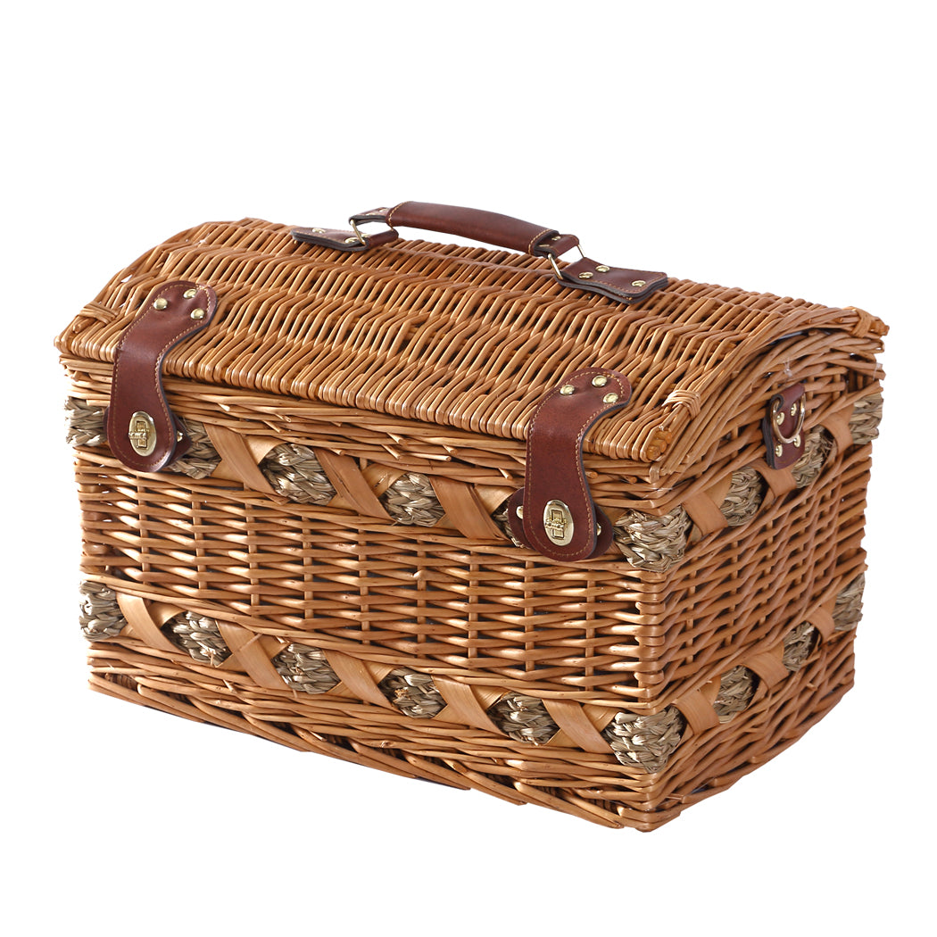 4 Person Picnic Basket Baskets Set Outdoor-1942353284165668865