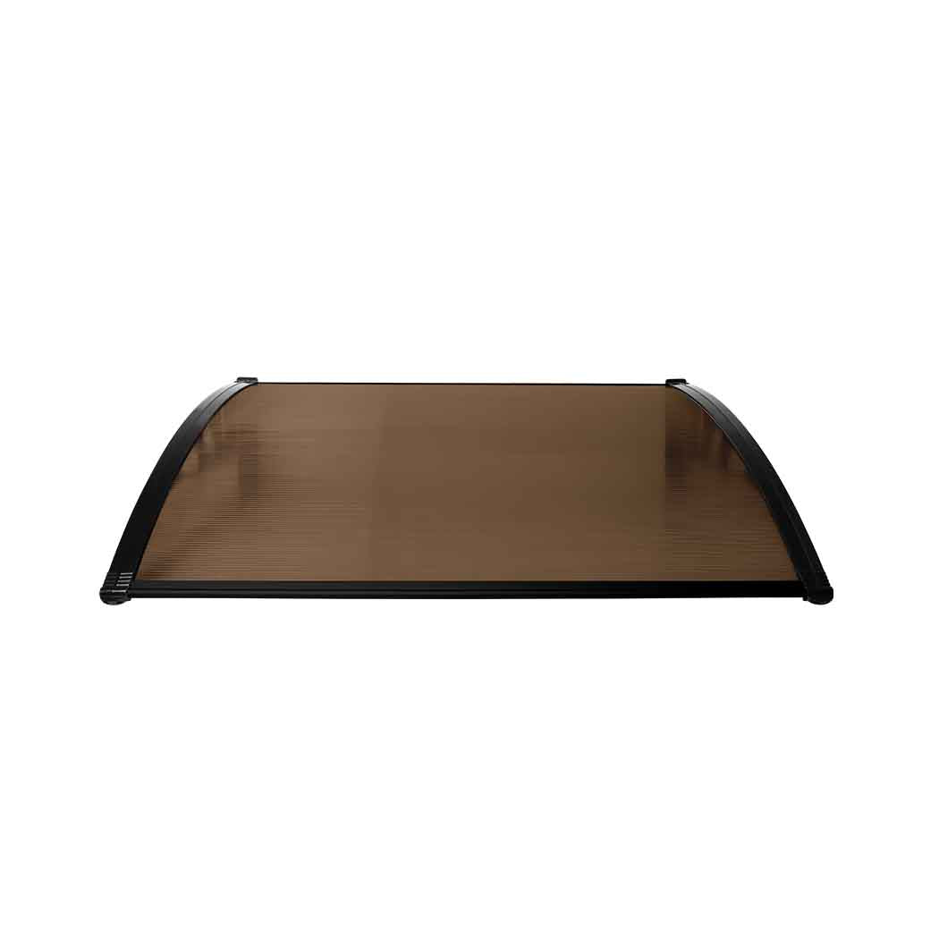 Mountview Window Door Awning Outdoor 1M X 1.2M Brown 1x1.2M-1942353016531324929