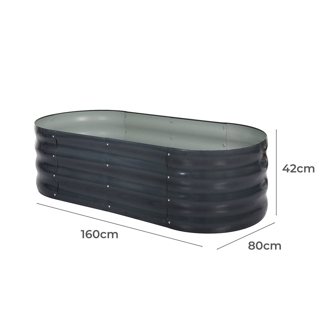 Lambu Garden Bed Planter Raised Coated 160x80x42cm-1942353176715988994
