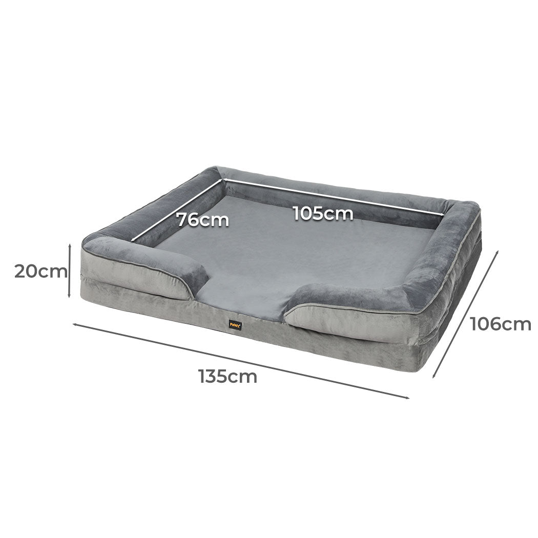 PaWz Memory Foam Pet Sofa Bed Cushion XXL XX-Large-1942352755964383234