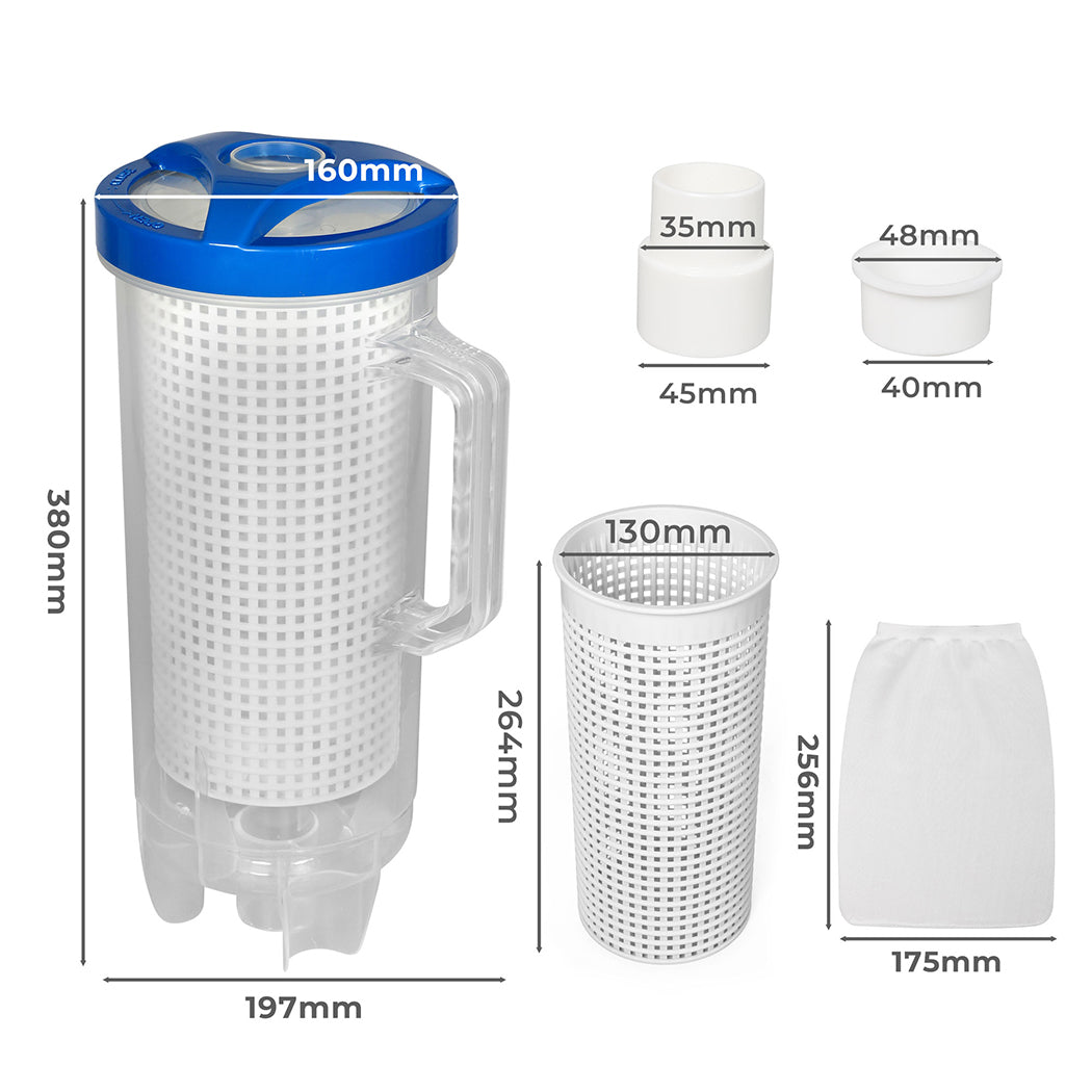 Traderight Pool Leaf Canister Suction L Large-1942353045174226946