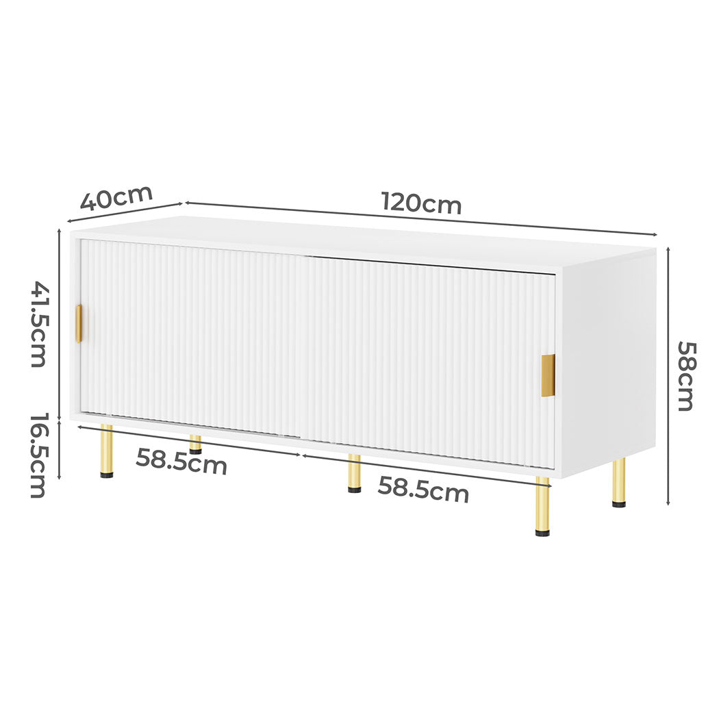 Levede 120cm TV Cabinet Entertainment Unit-1917016715183656962