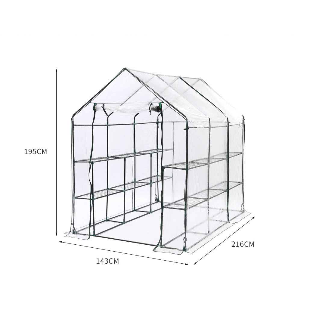 Levede Greenhouse Walk In 3 Tier Garden-1942352905529069570