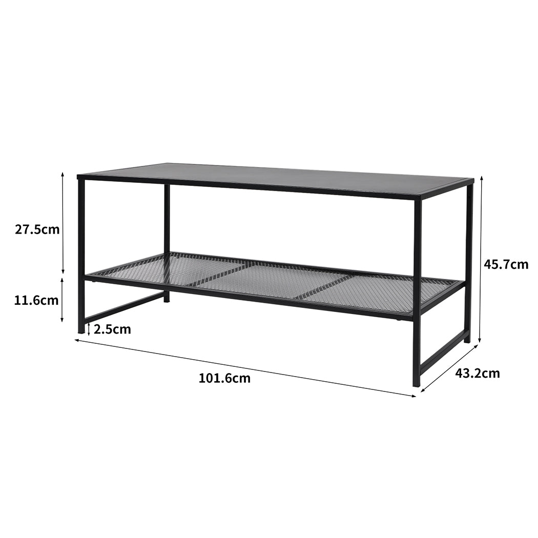 Levede Coffee Table Side End Spacious-1919892934292017154