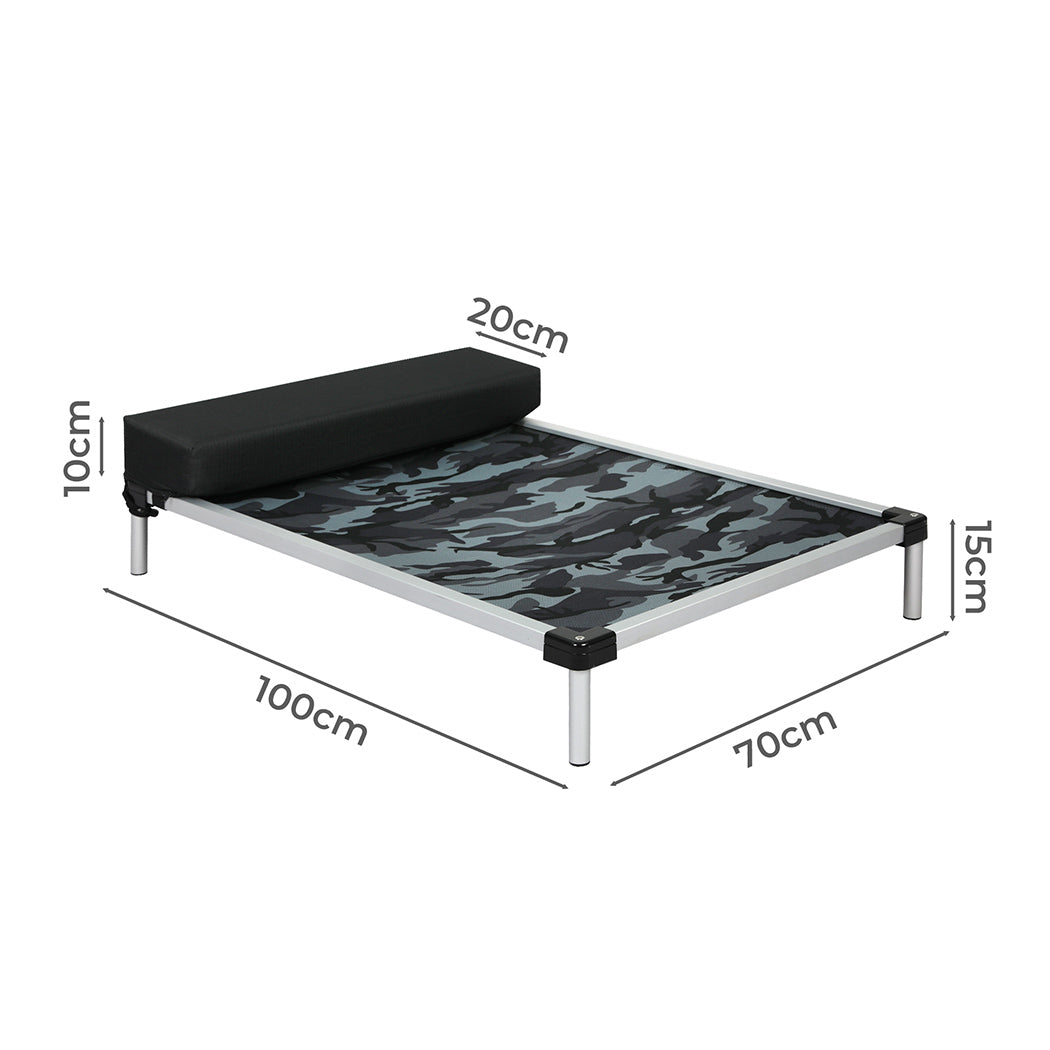 PaWz Pet Trampoline Aluminium Frame XL Camoflauge X-Large-1942352765774860290