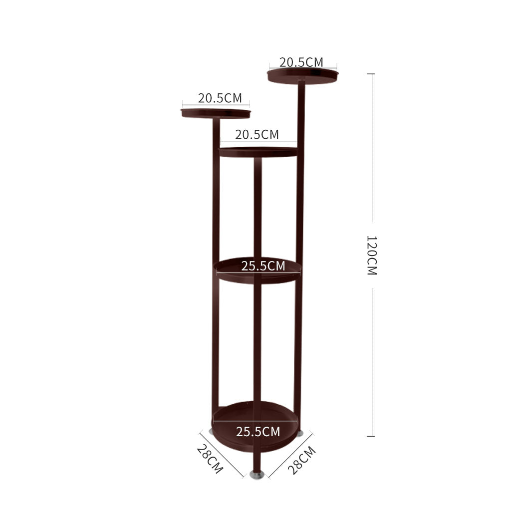 Levede Plant Stand Outdoor Indoor Flower Bronze Large-1942352902718885890