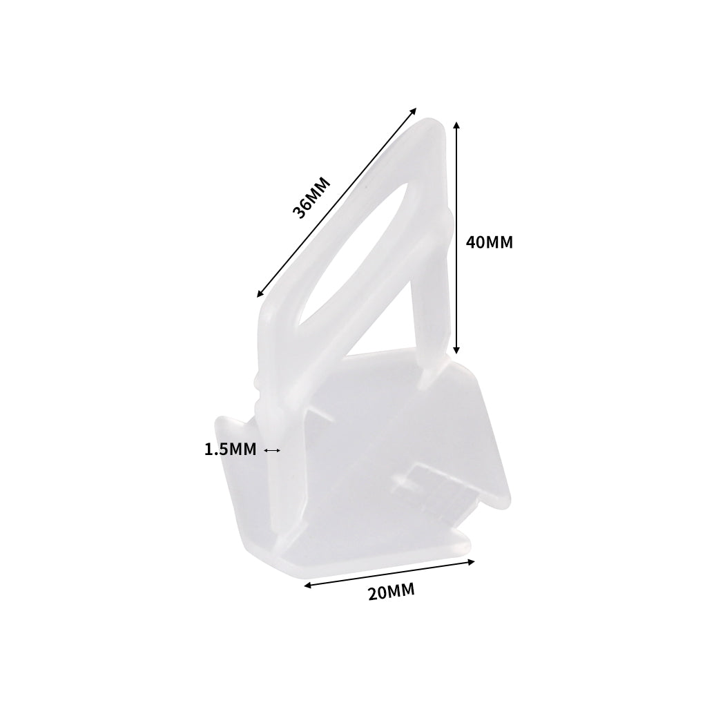 1000x 1.5MM Tile Leveling System Clips-1942352772452192258