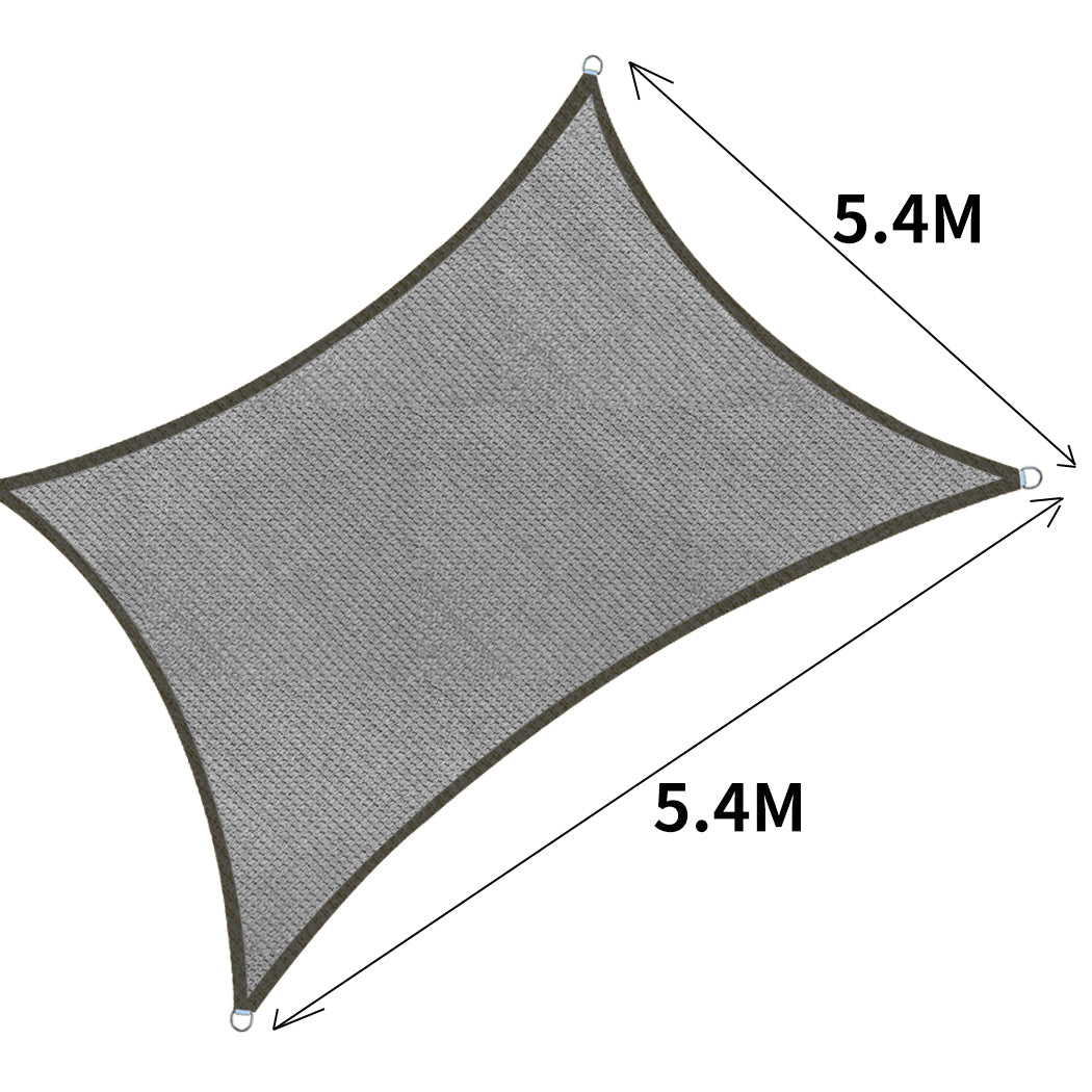 Outdoor Awning Cloth Sun Shades Sail Charcoal 180-1942352868833103874