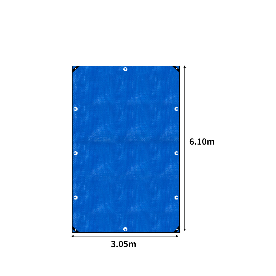 Manan Heavy Duty Tarp Tarpaulin 200GSM 3.05x6.10m-1942353366952841218