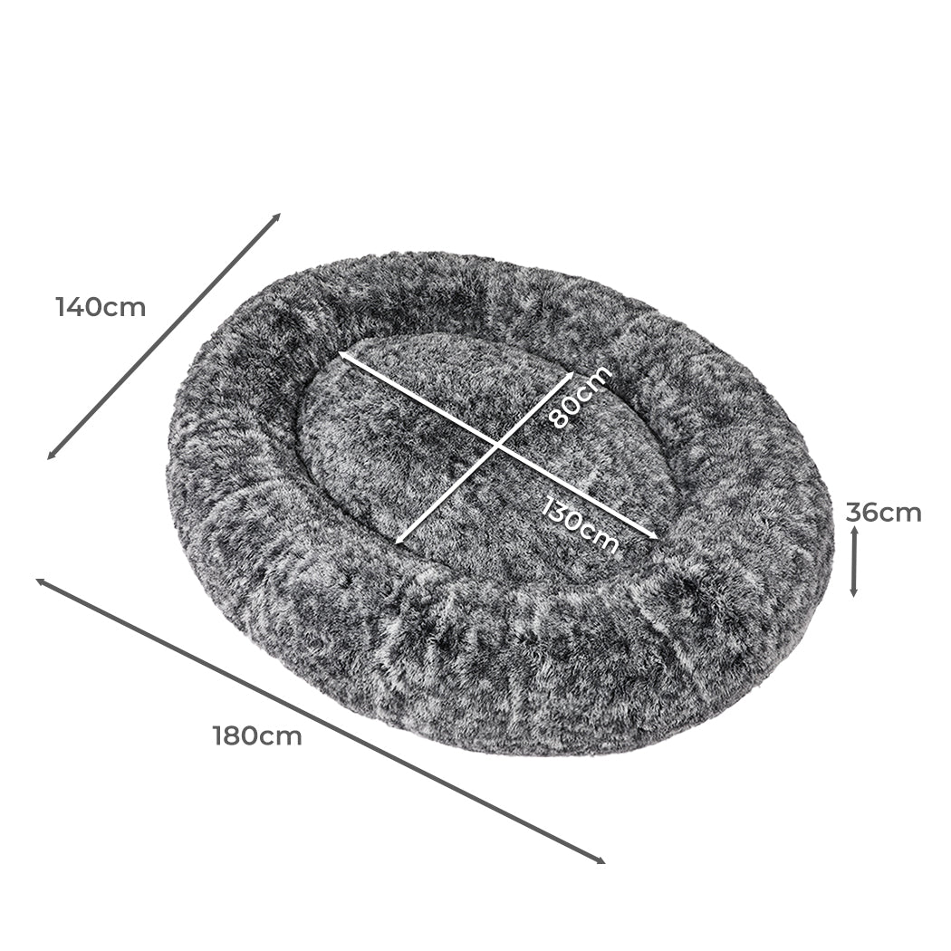 PaWz Replacement Pet Bed Cover Zipper Charcoal Cover-1942352750432096258