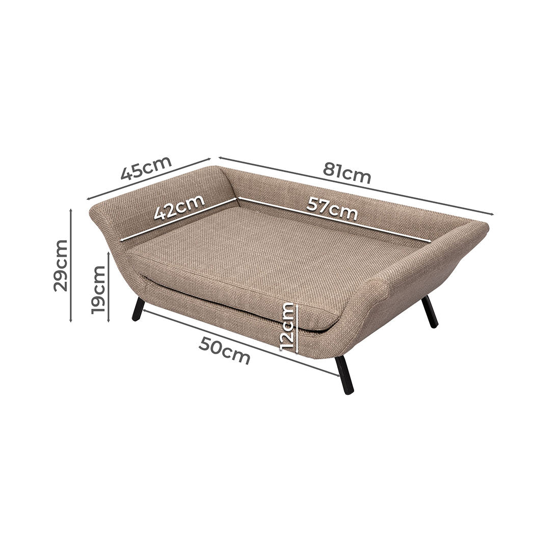 PaWz Pet Sofa Bed Raised Elevated Soft-1942352763342163970