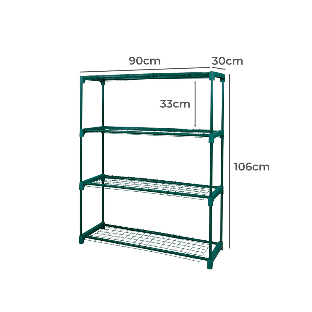 Levede 2x 4 Tier Plant Stand Shelves-1942352902068768770