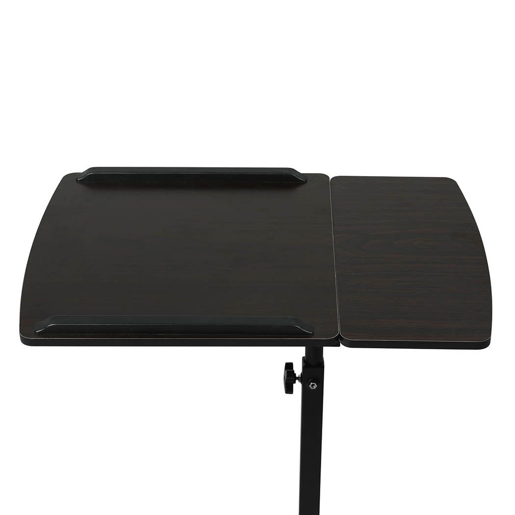 Levede Mobile Laptop Desk Adjustable Oak-1919892937286750211