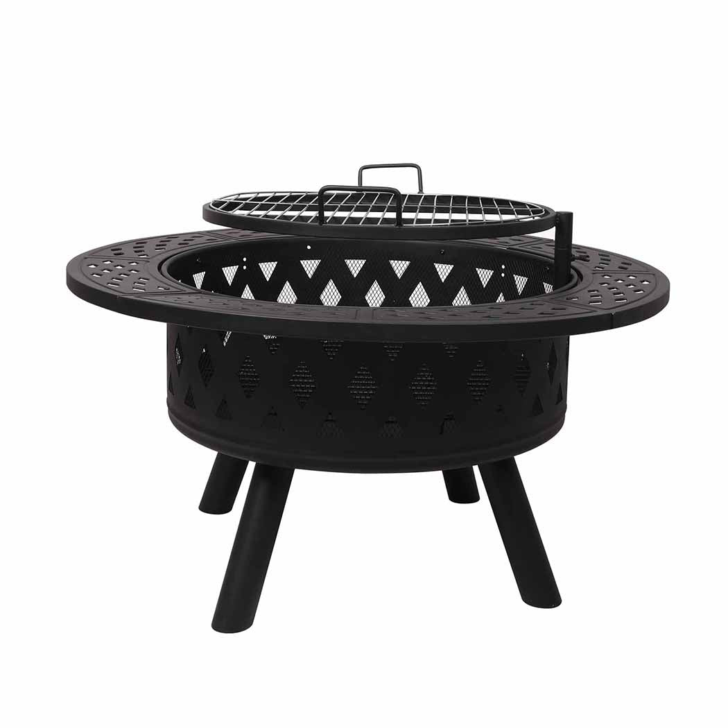 Moyasu Fire Pit BBQ Grill Outdoor Fireplace-1942353059715878915