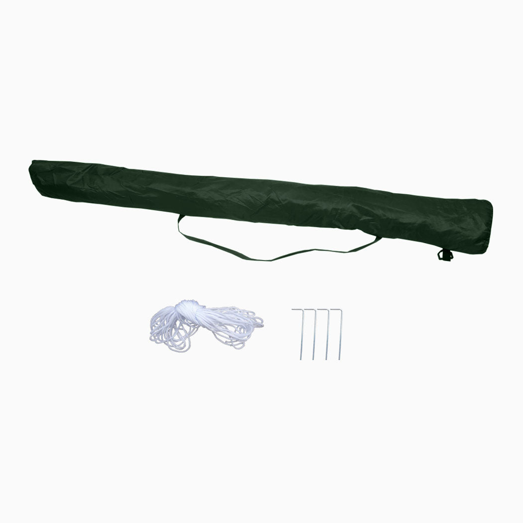 Mountview Beach Umbrella Outdoor Umbrellas Green 2.33M-1942352879696351235