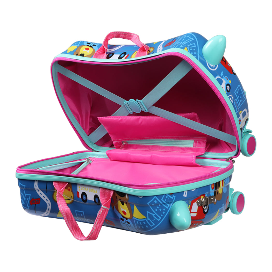 BoPeep Kids Ride On Suitcase Children-1942353266675421187