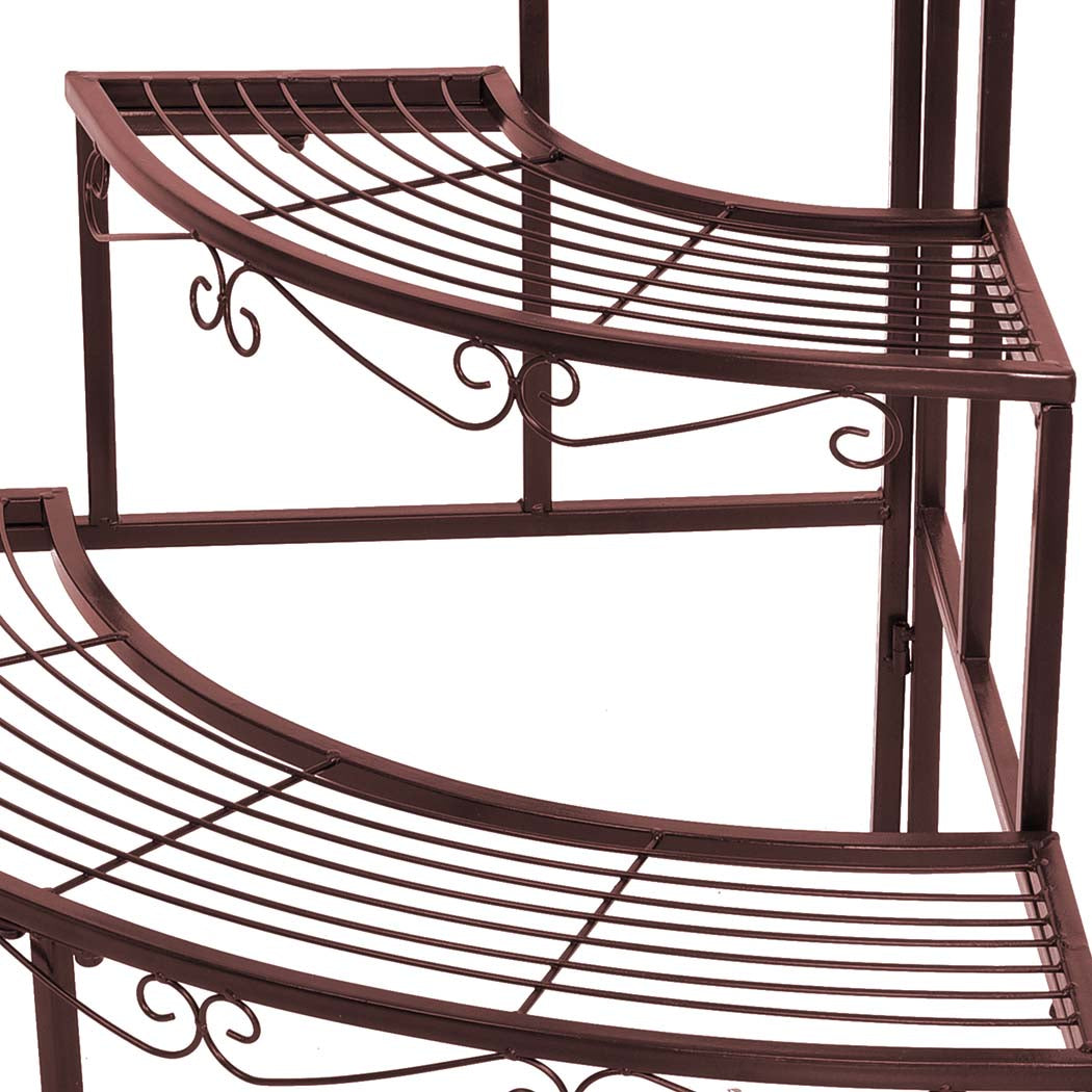 Levede Plant Stand Outdoor Indoor Metal-1942352901250879491