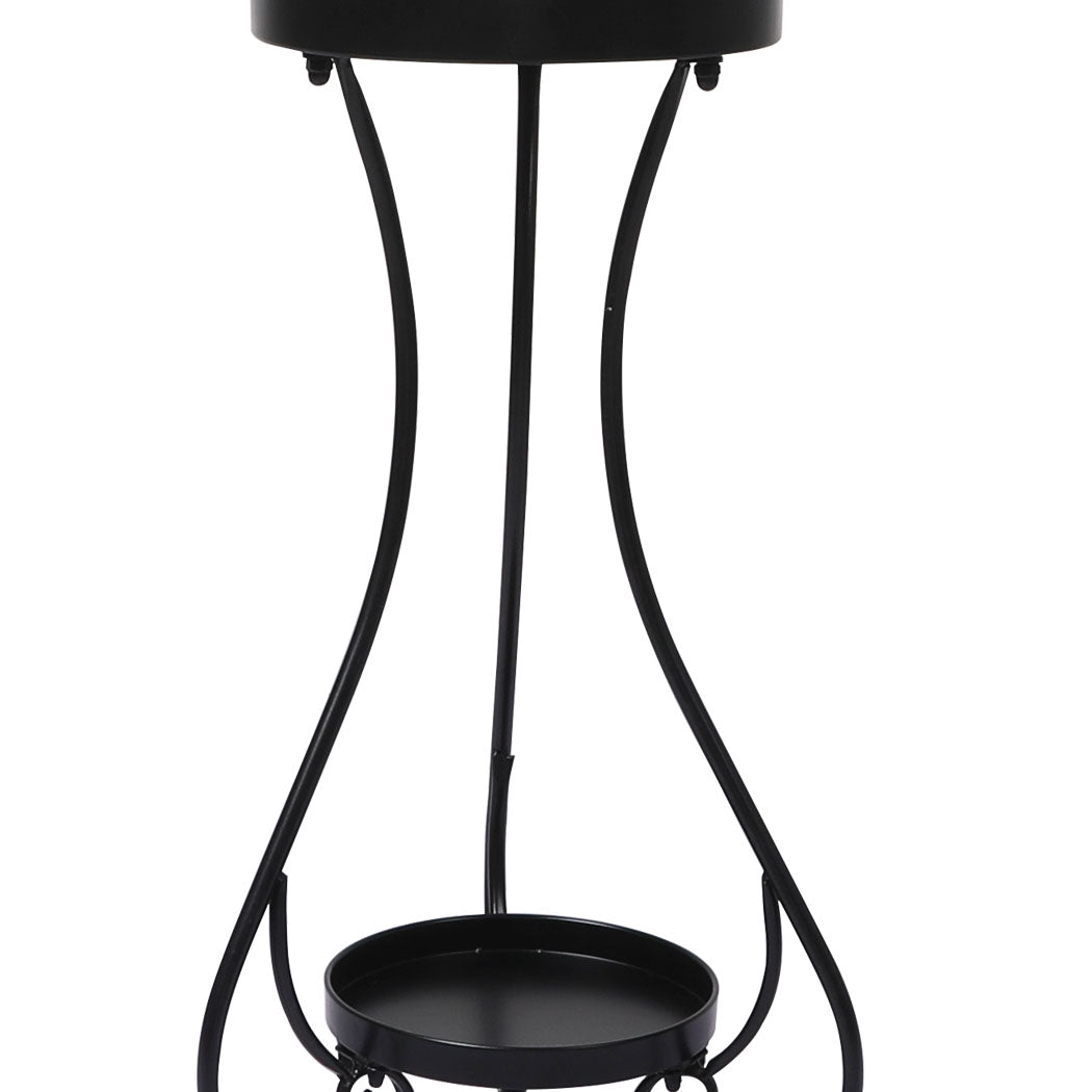 Levede Plant Stand 2 Tiers Outdoor Indoor Large-1942353744465367043
