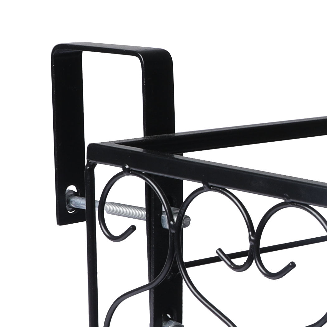Levede Plant Stand Outdoor Indoor Home Black Rectangle-1942353743106412547