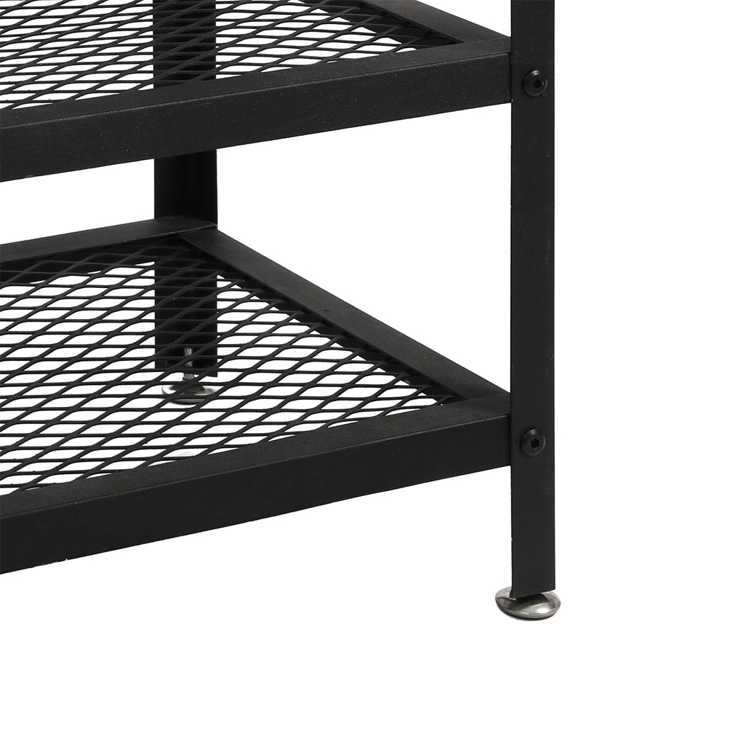Levede 3-Tier Shoe Rack Bench Storage Cabinet 73cm-1942353136249344003