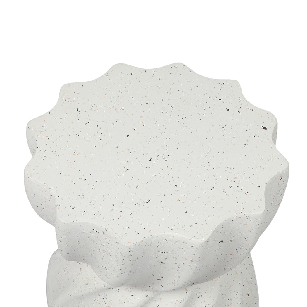 Levede Side Table End Terrazzo Hourglass-1910113292962107395