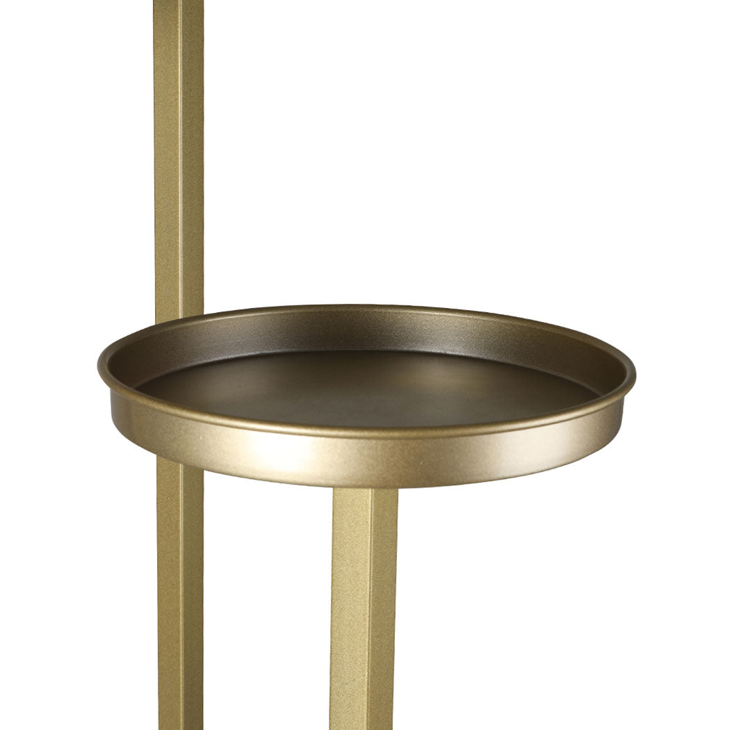 Levede Plant Stand Outdoor Indoor Flower Gold Medium-1942352903725518851
