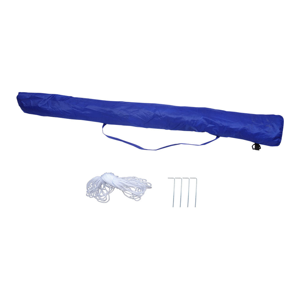 Mountview Beach Umbrella Outdoor Umbrellas Blue 2.13M-1942352879344029698