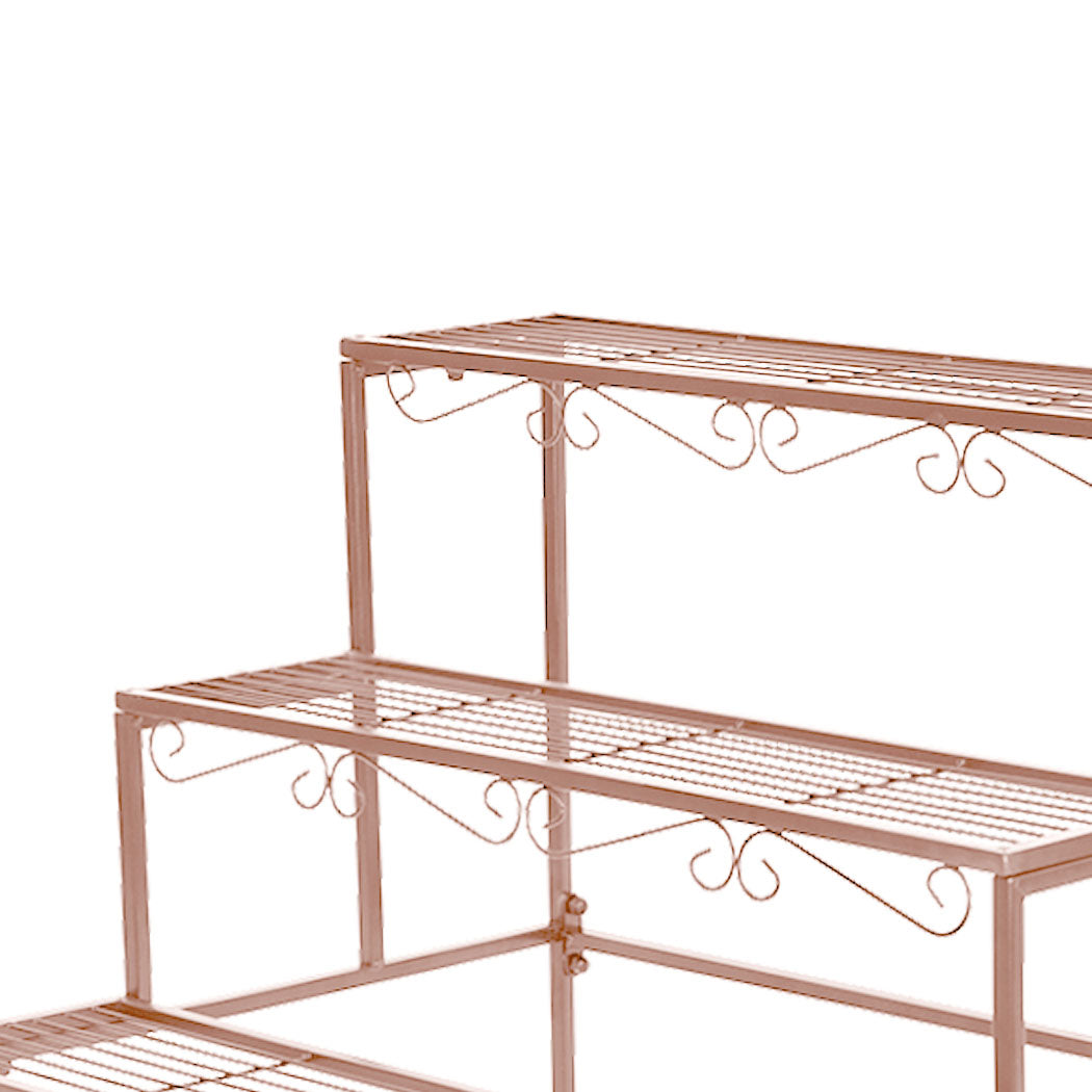 Levede Plant Stand 3 Tier Rectangle-1942352900424601603