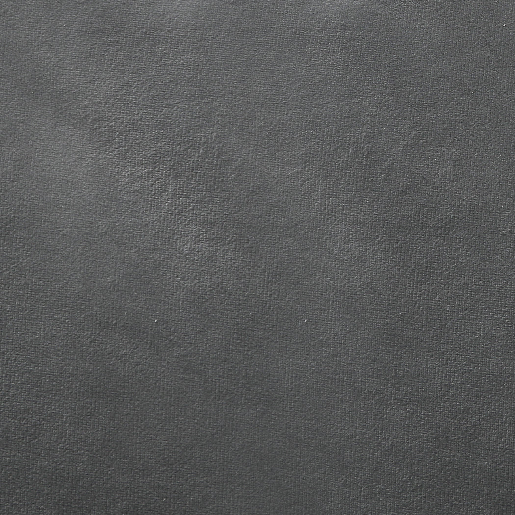 Marlow Bean Bag Chair Cover Soft Velvet Dark grey-1910113190088413187