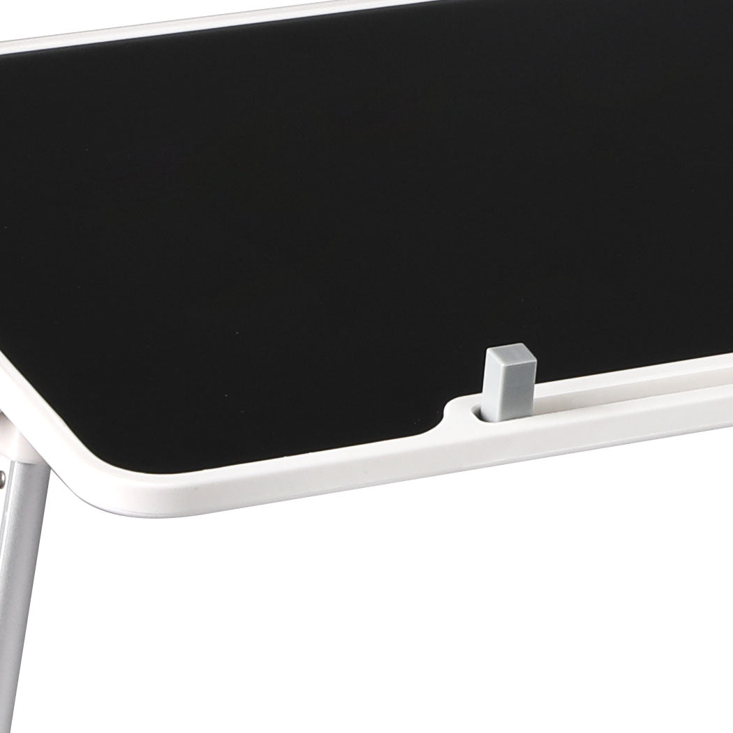 Levede Laptop Desk Computer Stand Table Black-1910113309550579715
