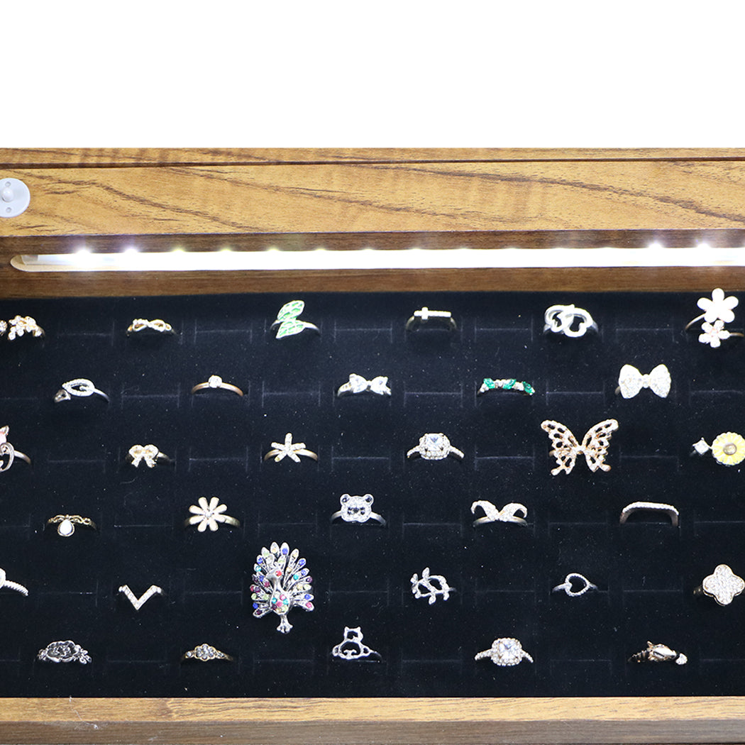 Levede Dressing Mirror Jewellery Cabinet-1917016723765202947