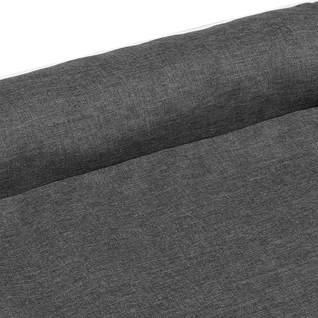 Pawz Orthopedic Dog Bed L Grey-1942353667885764612