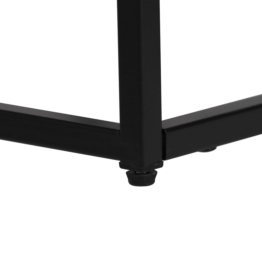 Levede Side Table Open Design Steel-1919892934111662084