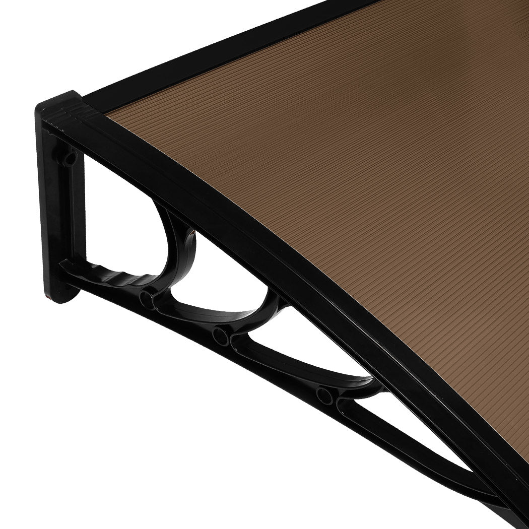 Mountview Window Door Awning Outdoor 1M X 6M Brown 1x6M-1942353017907056644