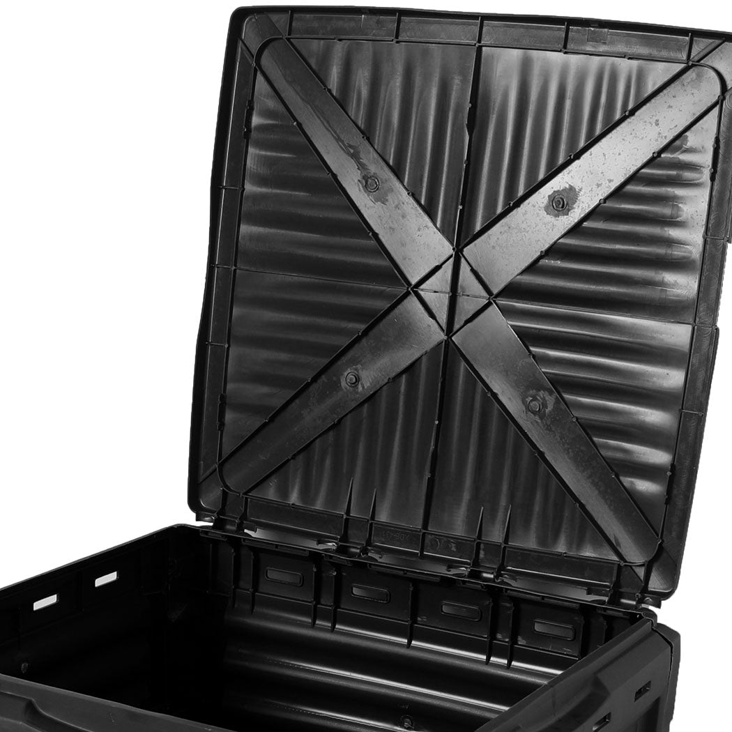 Lambu 290L Compost Bin Food Waste Recycling Black-1942353089948422148