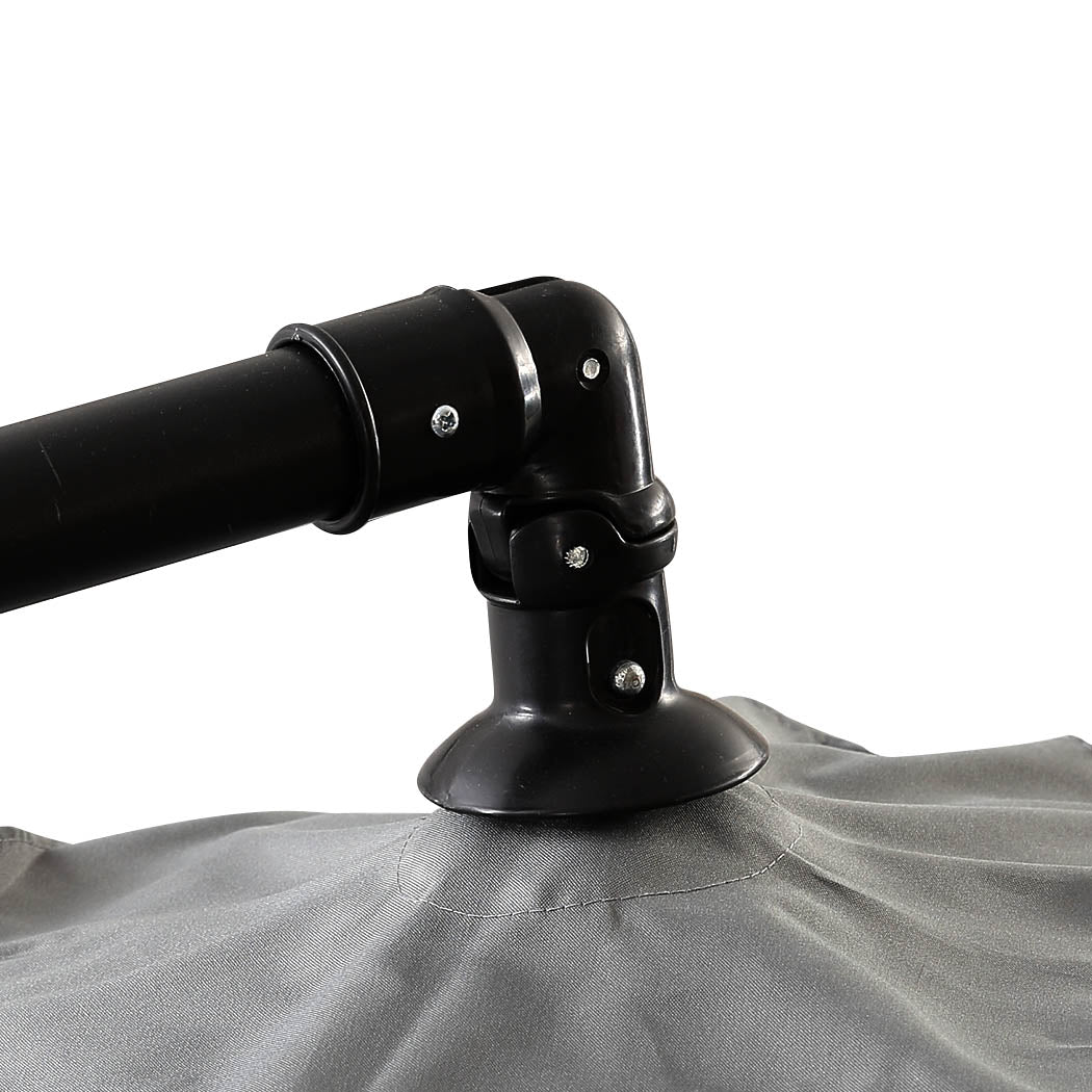 Mountview 3M Cantilever Umbrella Outdoor Grey With Base-1942353021853896708