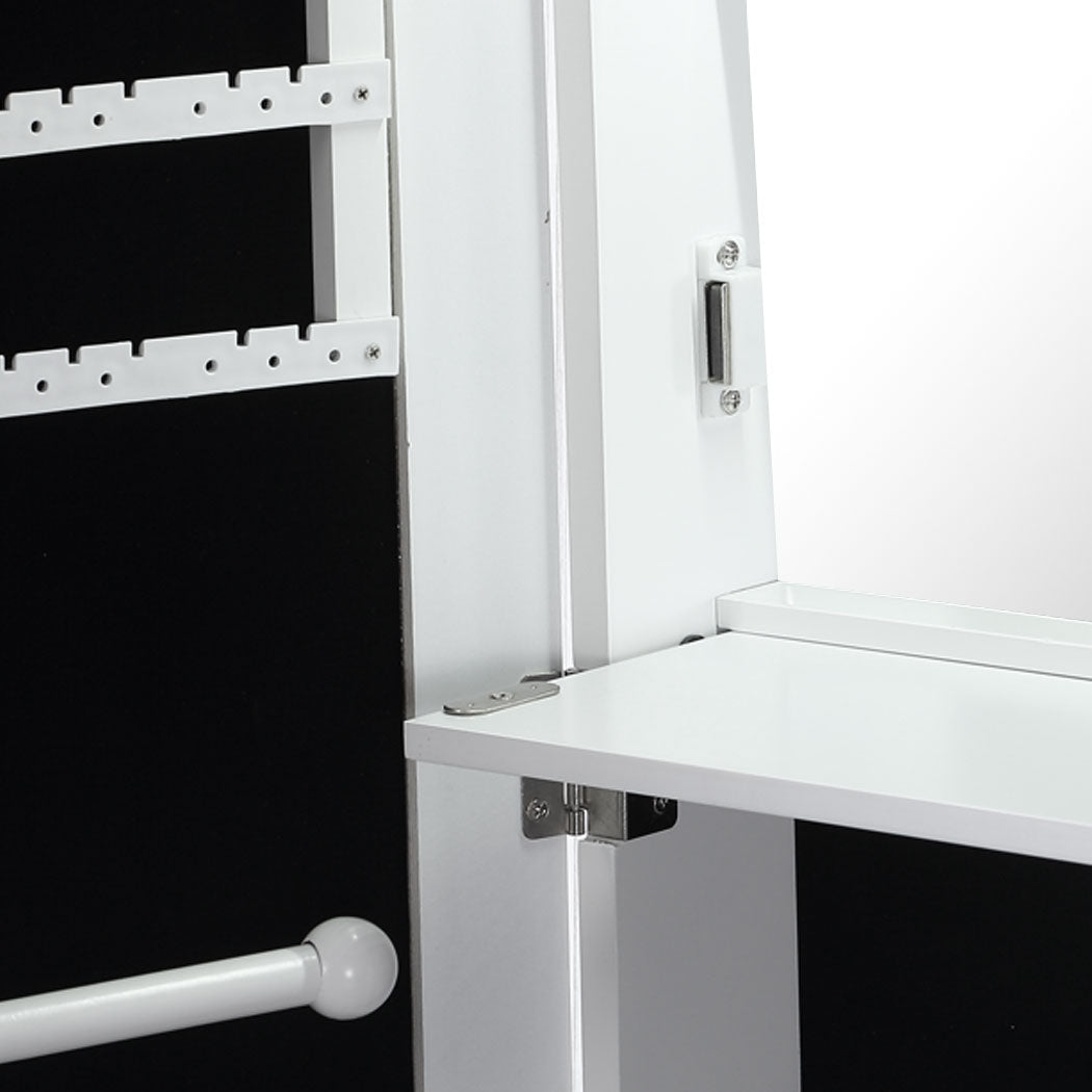 Levede Mirror Jewellery Cabinet Jewelry-1917016723299635204