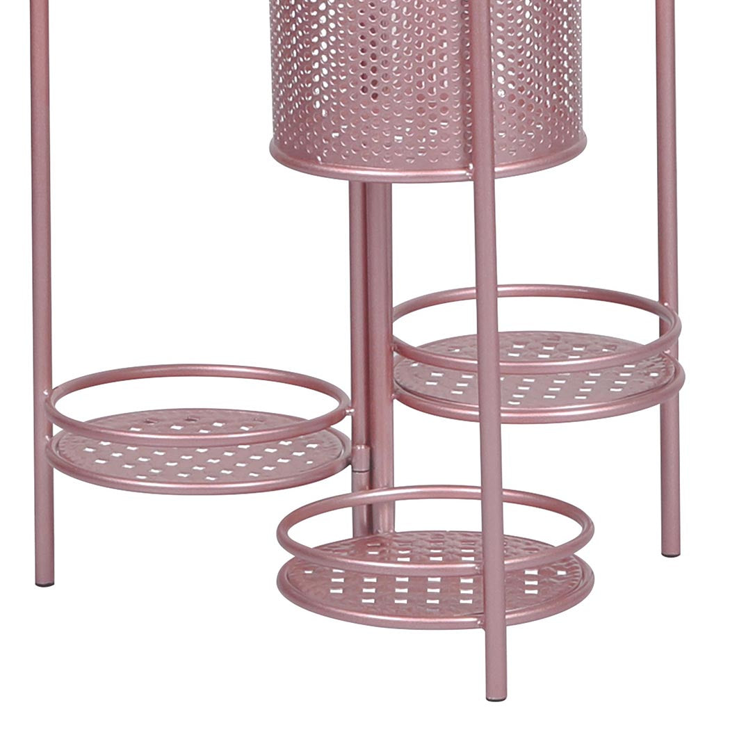 Levede 6 Tier Plant Stand Swivel Outdoor Rose Gold-1942353742254968836