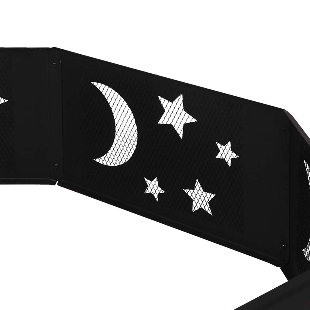 Moyasu Round Fire Pit Ring Outdoor Fireplace-1942353059883651077