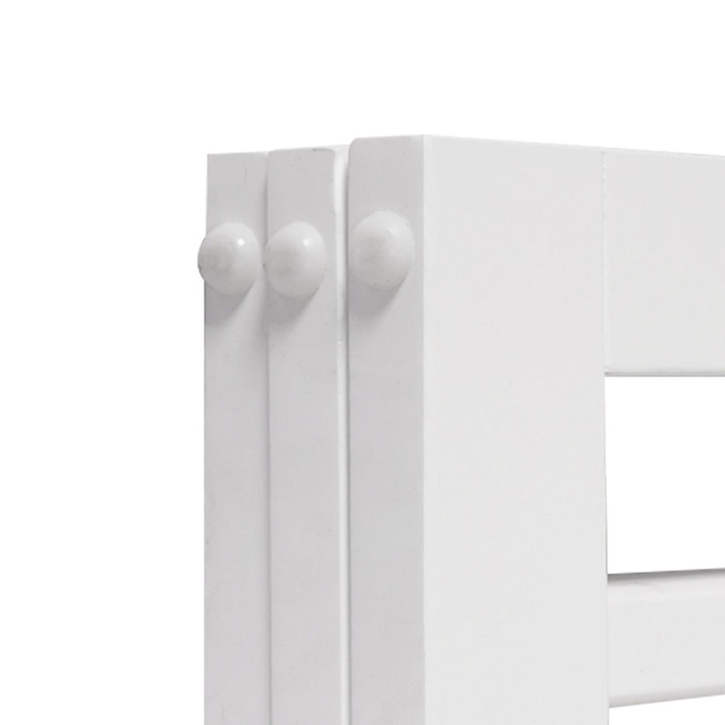 PaWz Wooden Pet Gate Dog Fence Safety White-1942352743599575045
