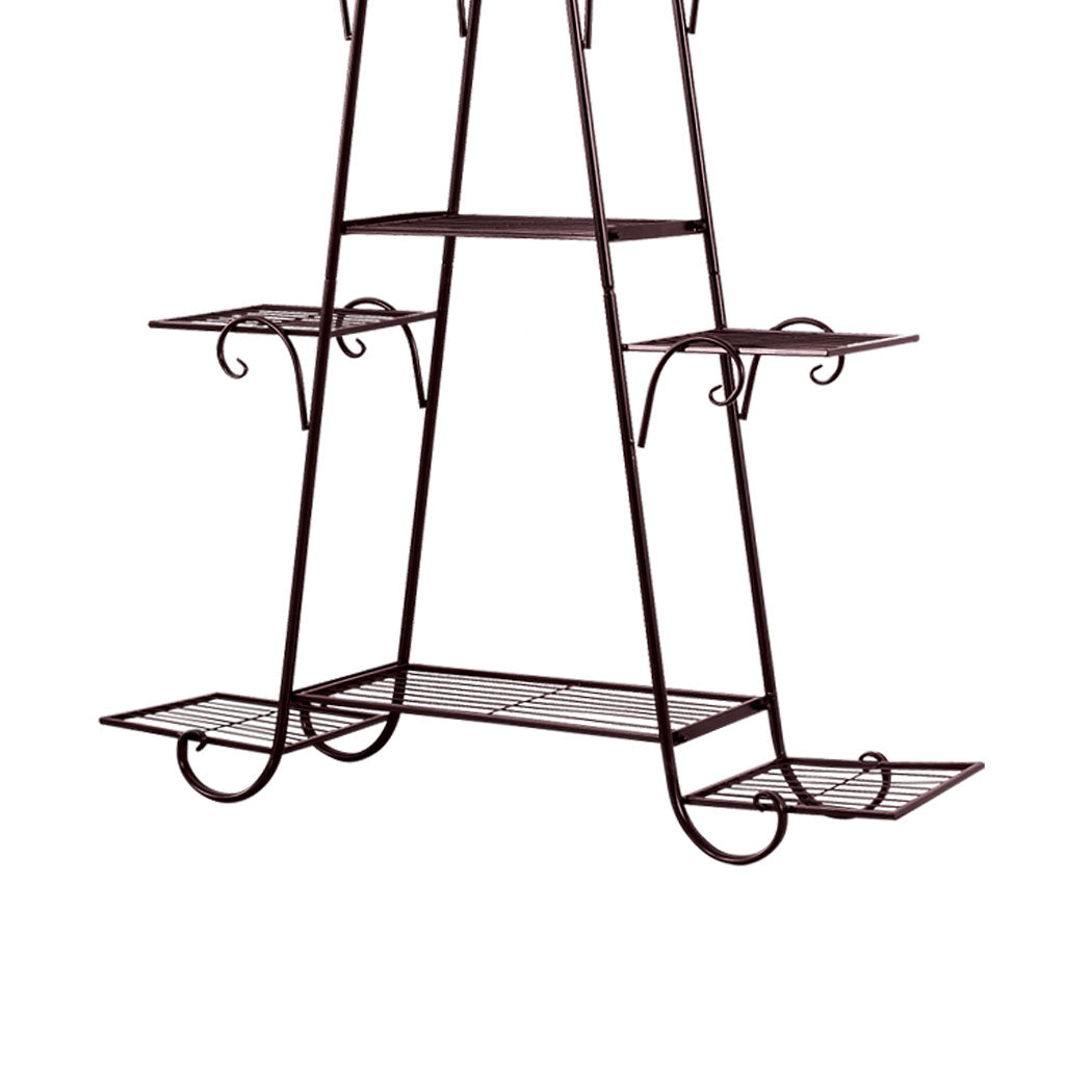 Levede Plant Stand Outdoor Indoor Metal Bronze-1942353739906158597