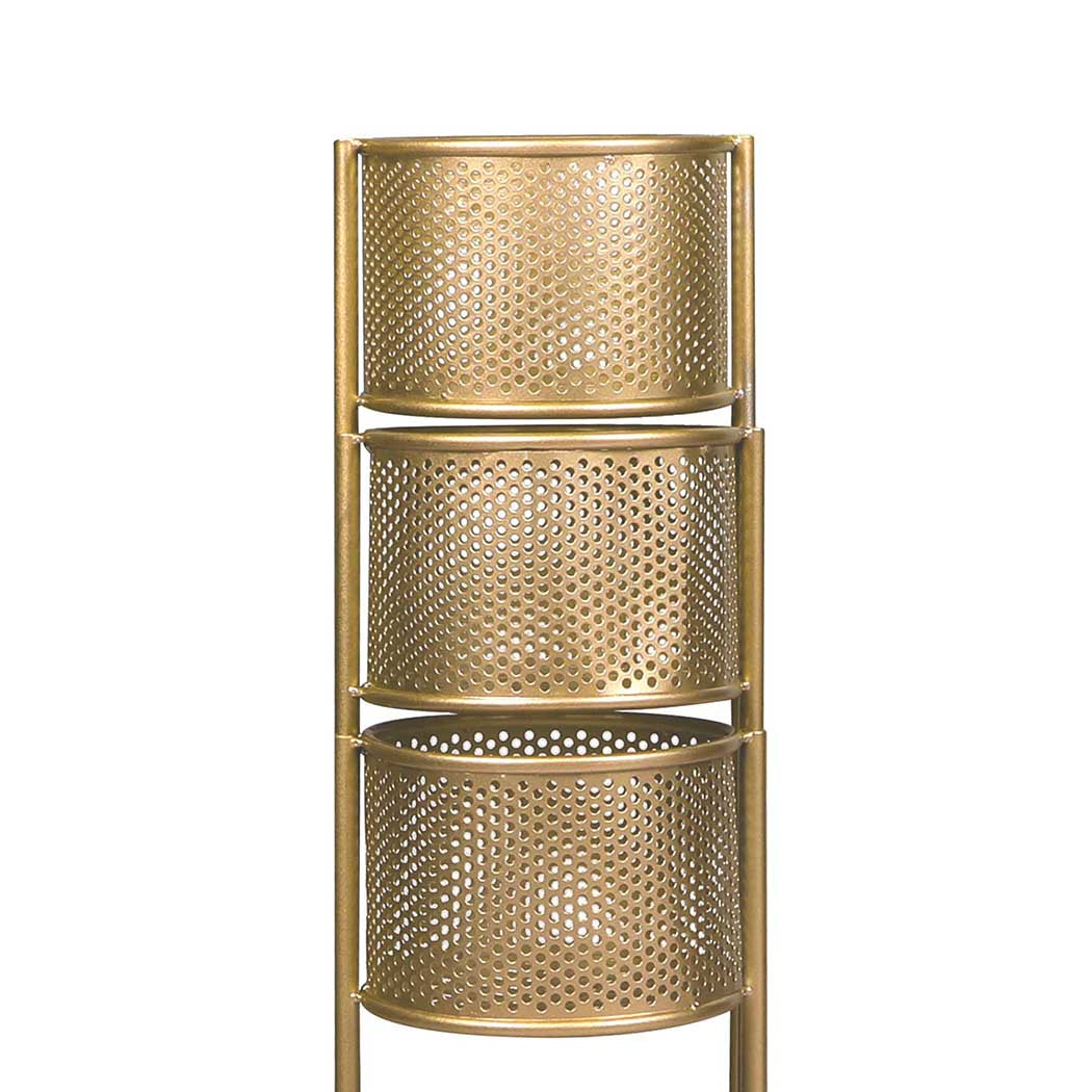 Levede 6 Tier Plant Stand Swivel Outdoor Gold-1942353742091390981