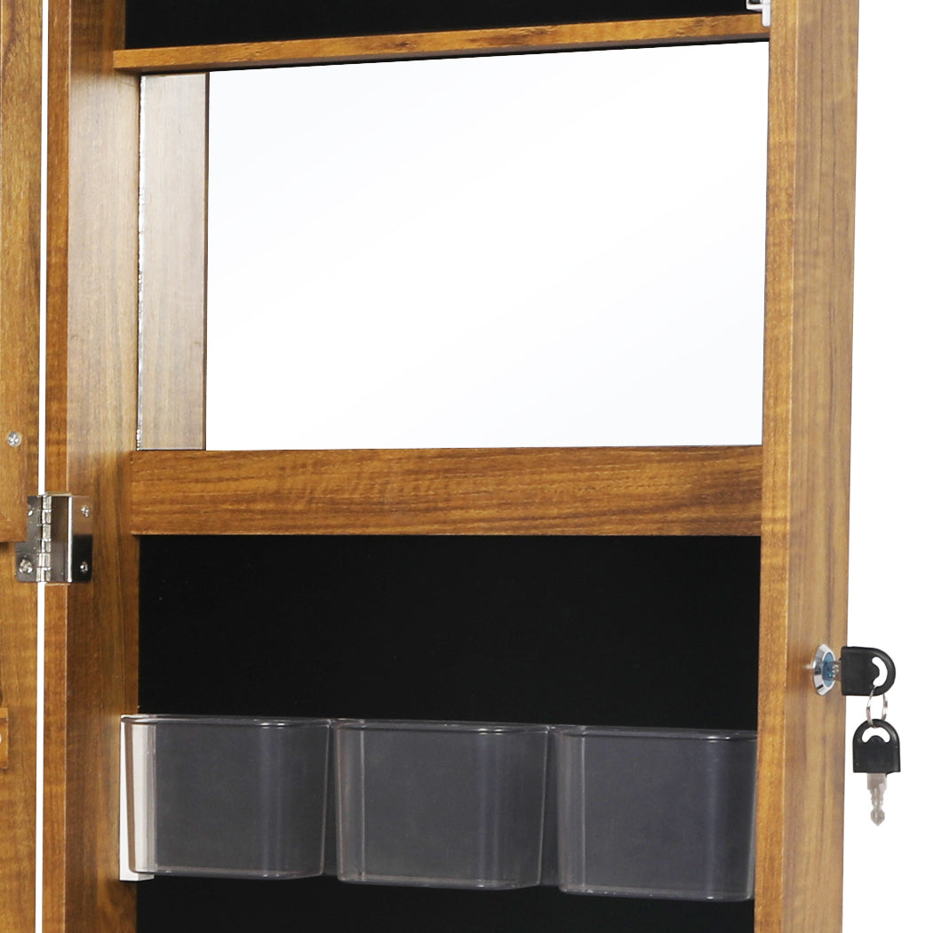 Levede Dressing Mirror Jewellery Cabinet-1917016723765202949