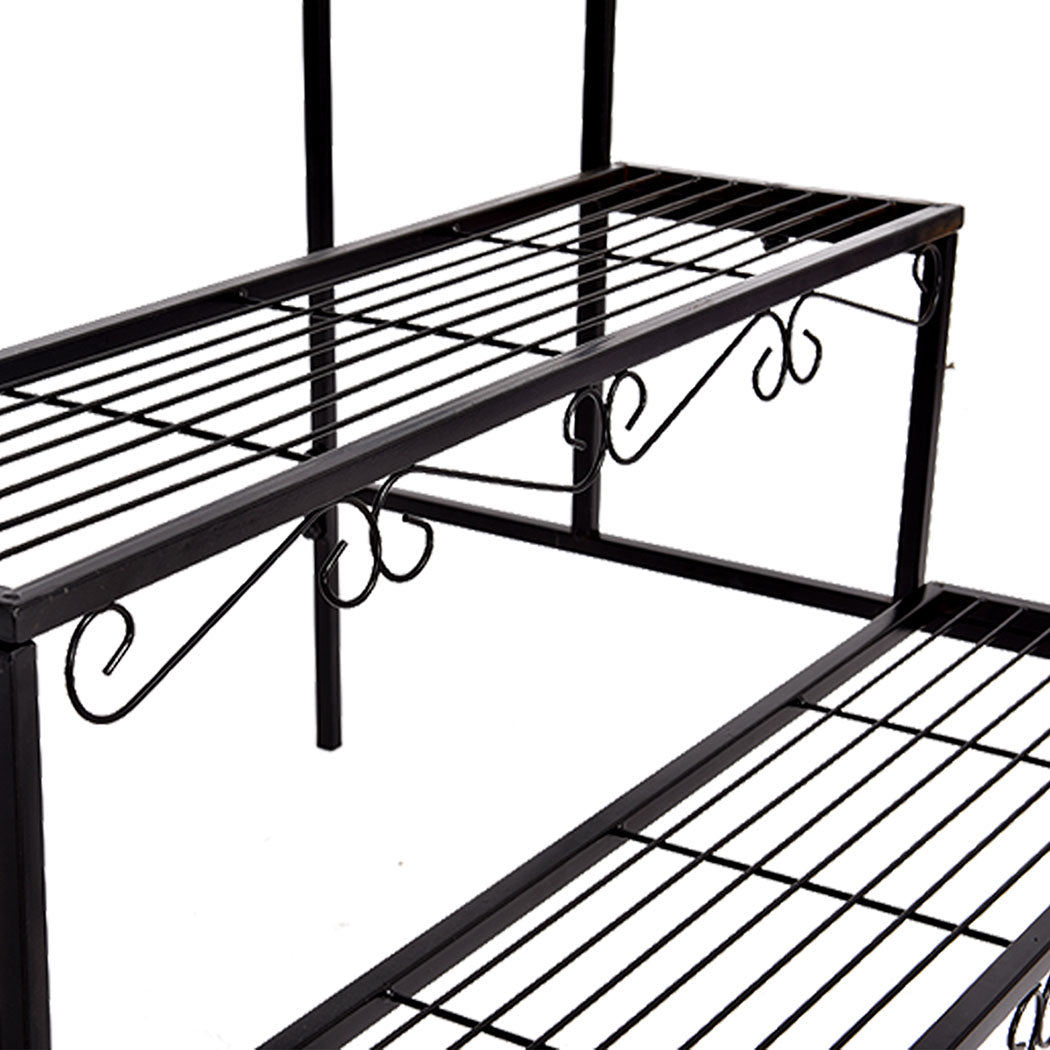 Levede Plant Stand 3 Tier Rectangle-1942352900105834501