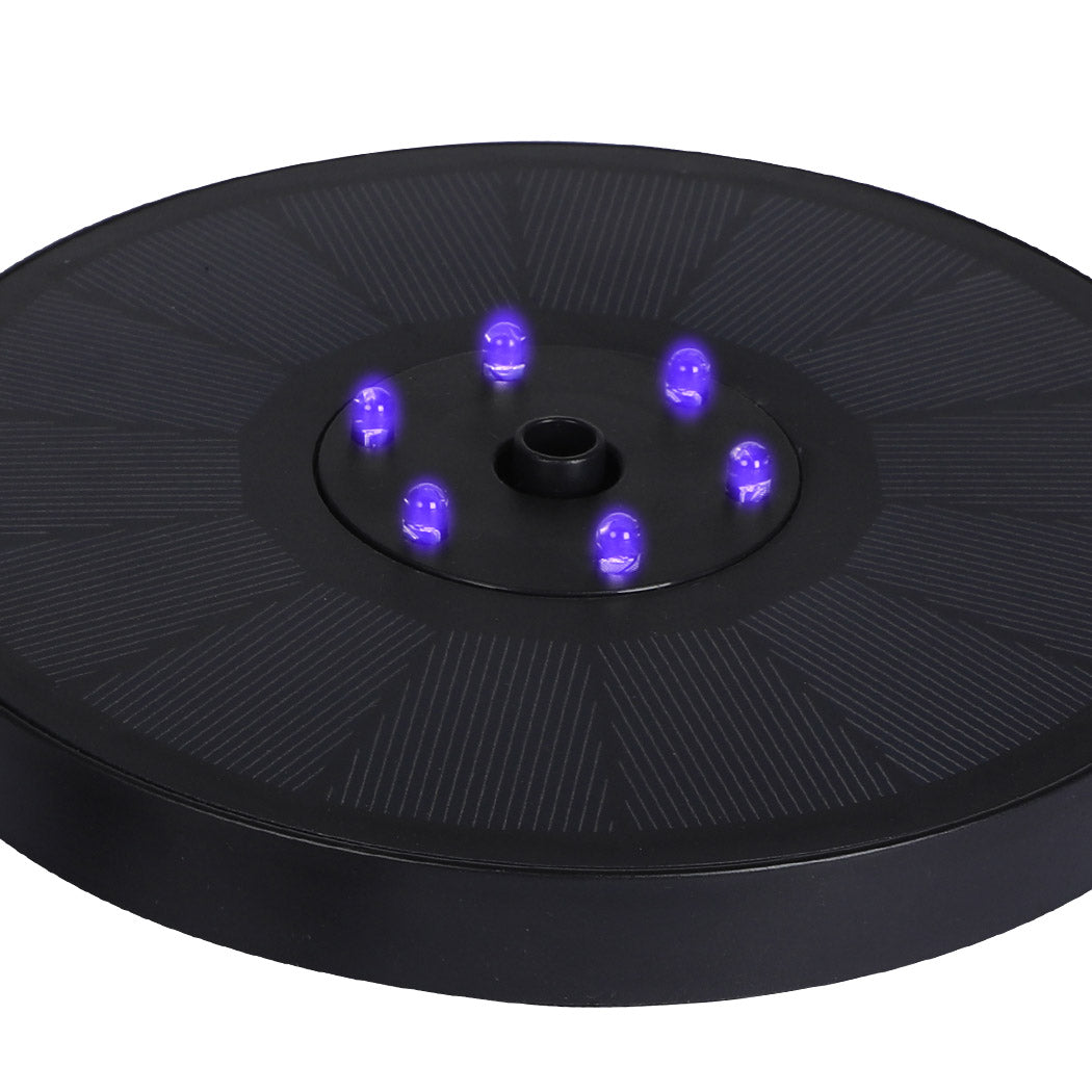 Solar Powered Water Fountain Power Floating-1942353744113045509