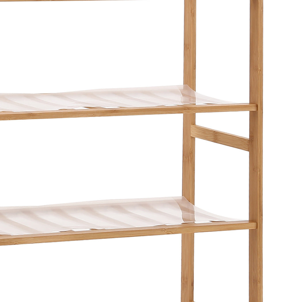 Levede Bamboo Shoe Rack Storage Wooden-1942353134529679365