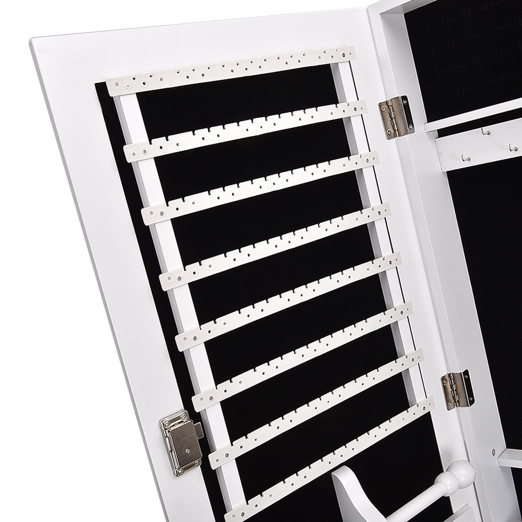 Levede Mirror Jewellery Cabinet Makeup-1917016722817290245